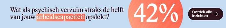 Banner van Acture psychisch verzuim